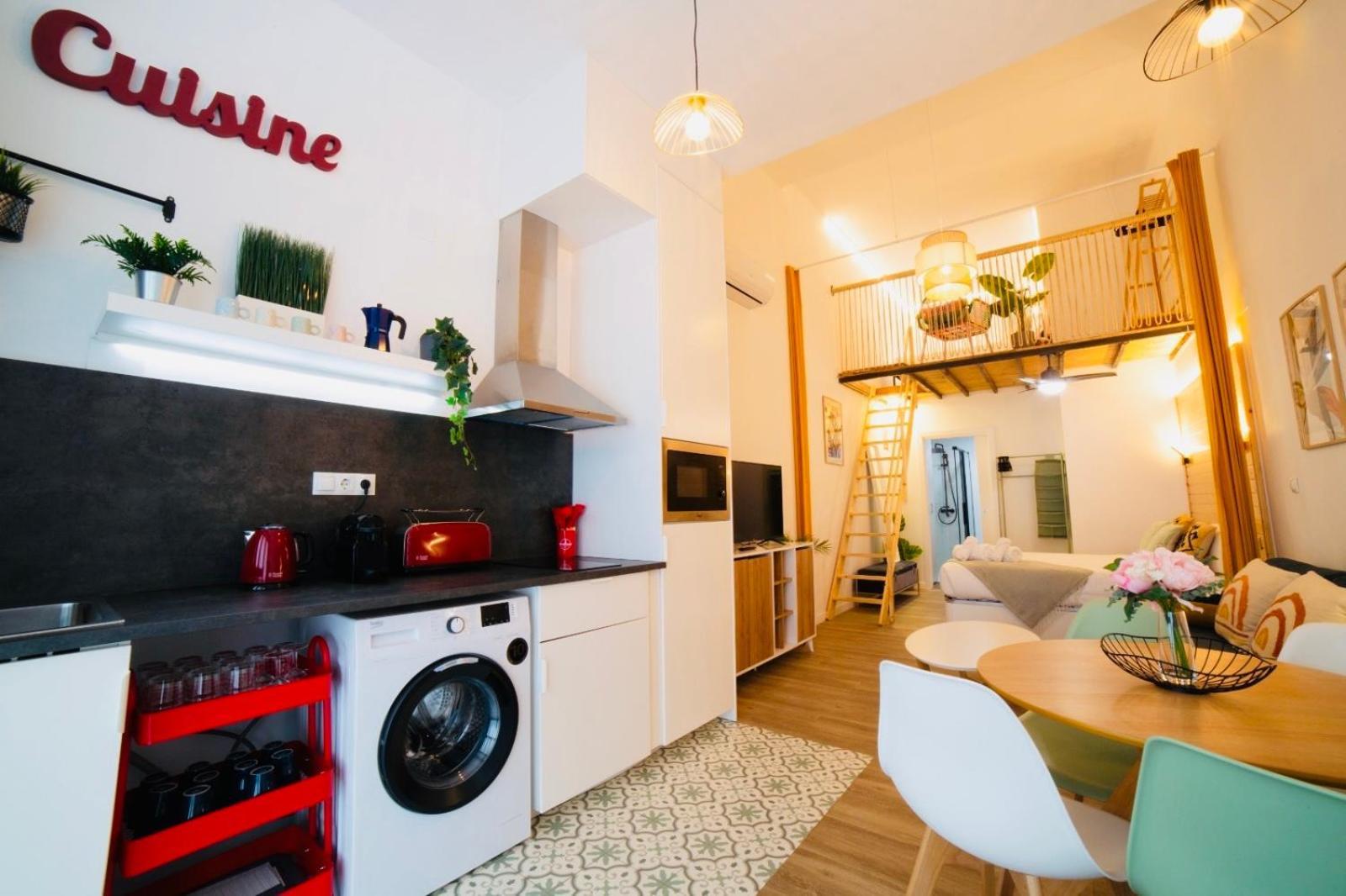 B2 Verdeguer - Cozy Loft Close To The Beach 瓦伦西亚 外观 照片